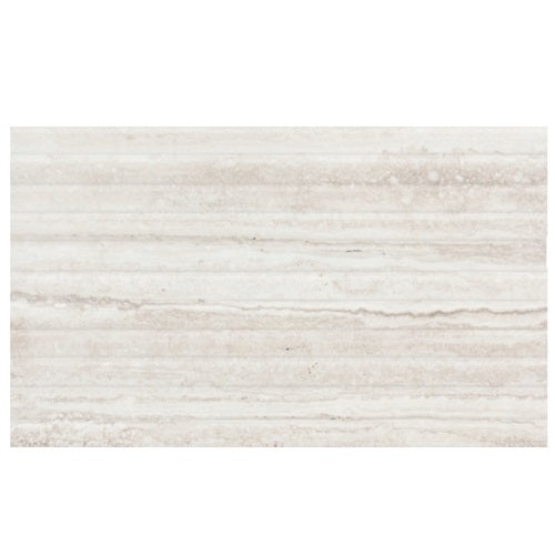 Reservorio Lotus Fluted Ceramic Tile - Matte - 12" x 24"
