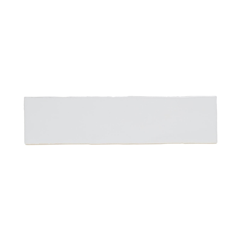 Finish Line White Ceramic Tile - Glossy - 3" X 12"