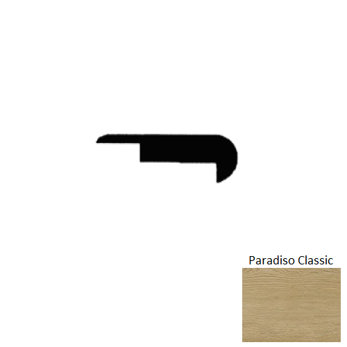 Summer Lake Paradiso Classic Luxury Vinyl Moulding / Trim - 94" Stair Nose - Aluminum Oxide