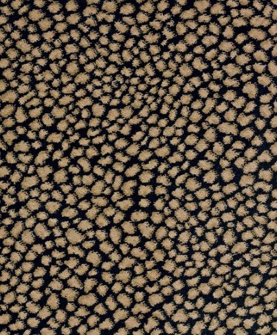 Lake Safari Taupe Black Polypropylene Carpet - Pattern