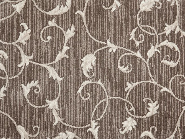 Royal Pavilion Montpelier Khaki Polypropylene Carpet - Pattern