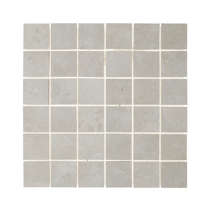 Stoneway Grey Porcelain Mosaic - 2" X 2" - Matte