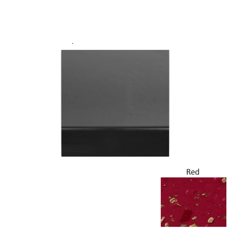 Renew 61 Red Heavy Duty Rubber (Rd) Stair Tread - Smooth