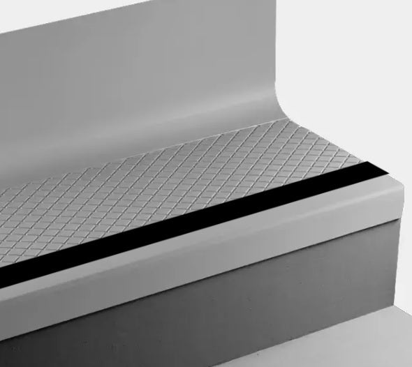Johnsonite Mt Rainier Diamond Rubber Moulding / Trim Stair Tread