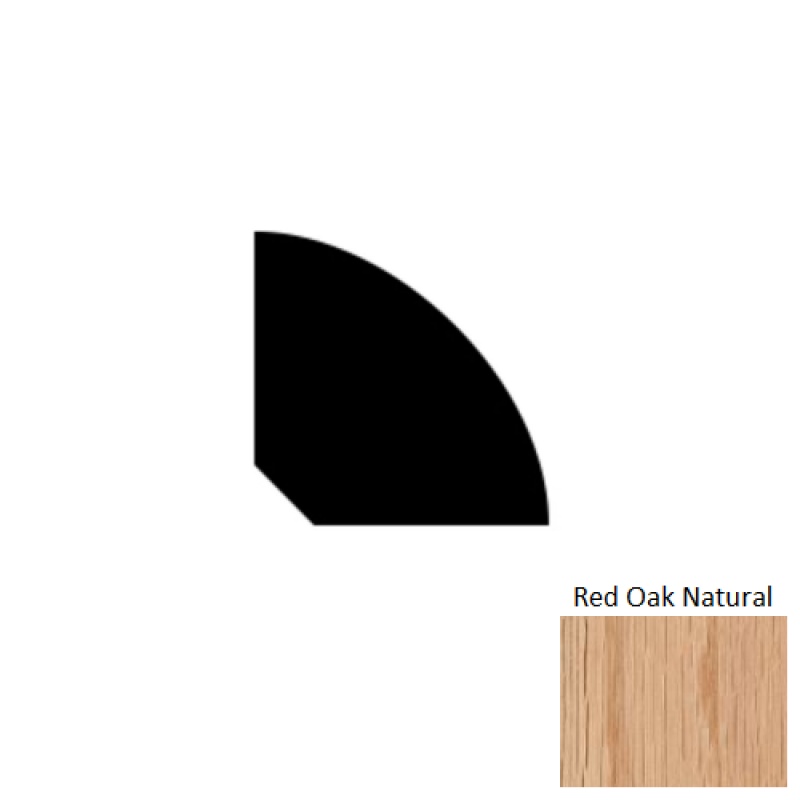 Woodmore 3 Inch Red Oak Quarter Round Moulding