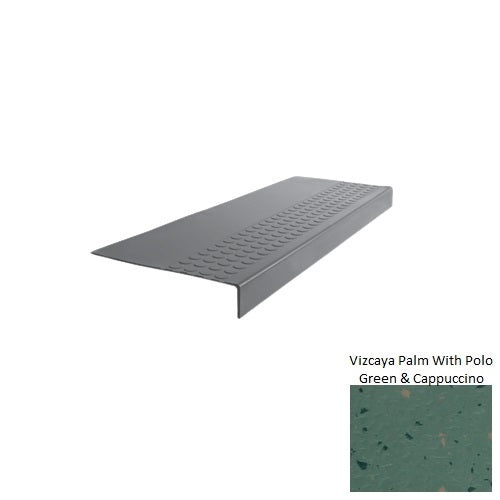 Spextones Vizcaya Palm Type 500 Rubber Stair Tread, 12" x 72"