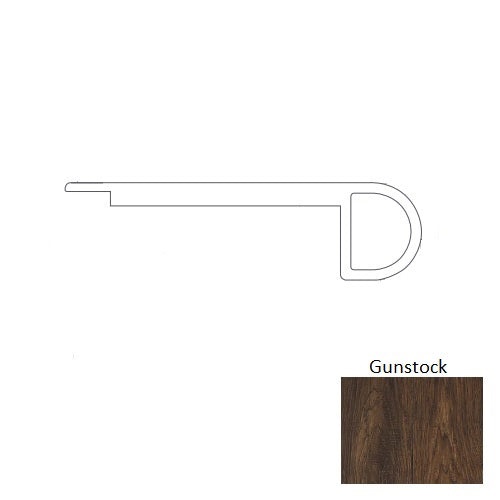 Adura Flex Plank Sundance Gunstock Stair Nose Trim