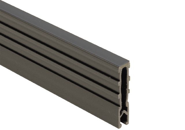 Dilex MP Screed Joint Profile, Grey, 1 3/8" x 98 1/2"