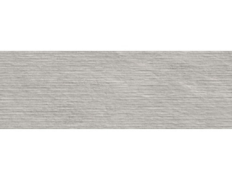 Alaska Struttura Grey Ceramic Tile - Natural - 10" x 30"