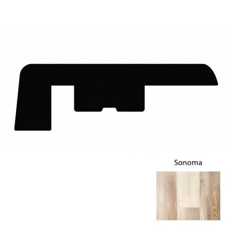 1100 Series Sonoma New Luxury Vinyl 94" End Cap - Embossed