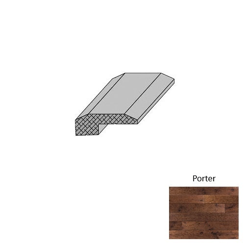 English Pub Porter Hardwood Threshold 1.5" x 78" Smooth