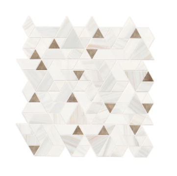 Pietra Divina Calacatta Dolomiti Gray Blend Marble Mosaic - Spectrum - Polished