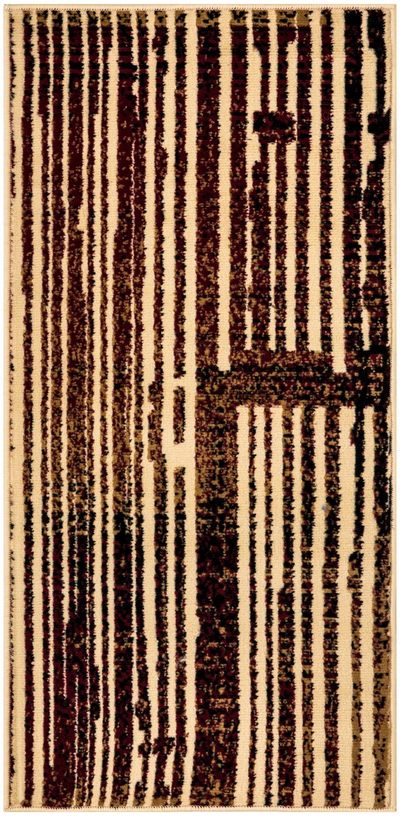 Grafix Brick Multicolor Polypropylene Area Rug