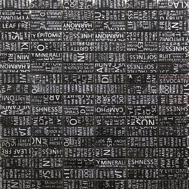 Skalini Line Artistic Stone Impress 4 Natural Stone Mosaic - 0.6" X 1.9" - Mixed