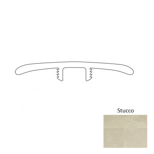 Adura Rigid Rectangle (Pr1) Meridian Stucco Luxury Vinyl Moulding / Trim - 94" T Molding - Embossed