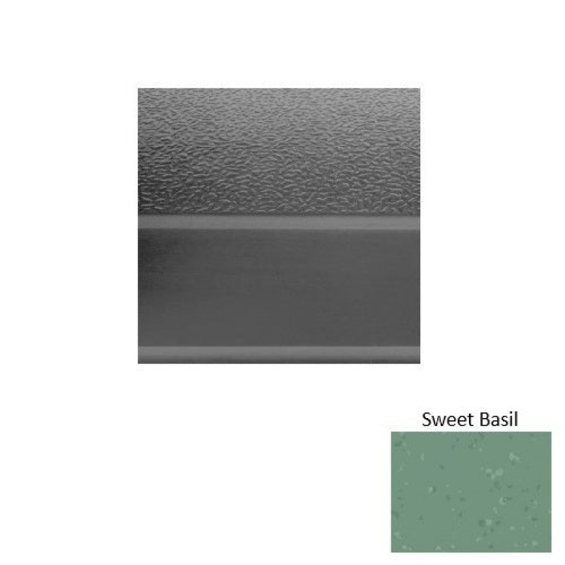 Symmetry 93 Sweet Basil Textured Rubber Stair Tread with Dupont Kevlar
