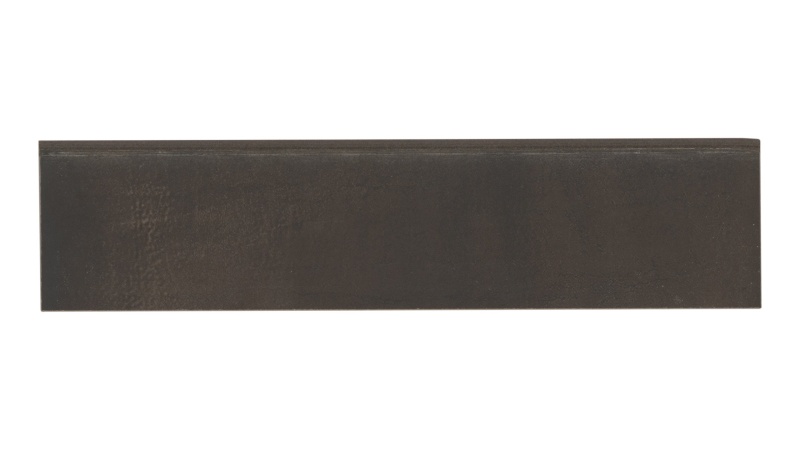 Chateau Tobacco Porcelain Floor & Wall Trim - 3" X 12" Bullnose - Honed