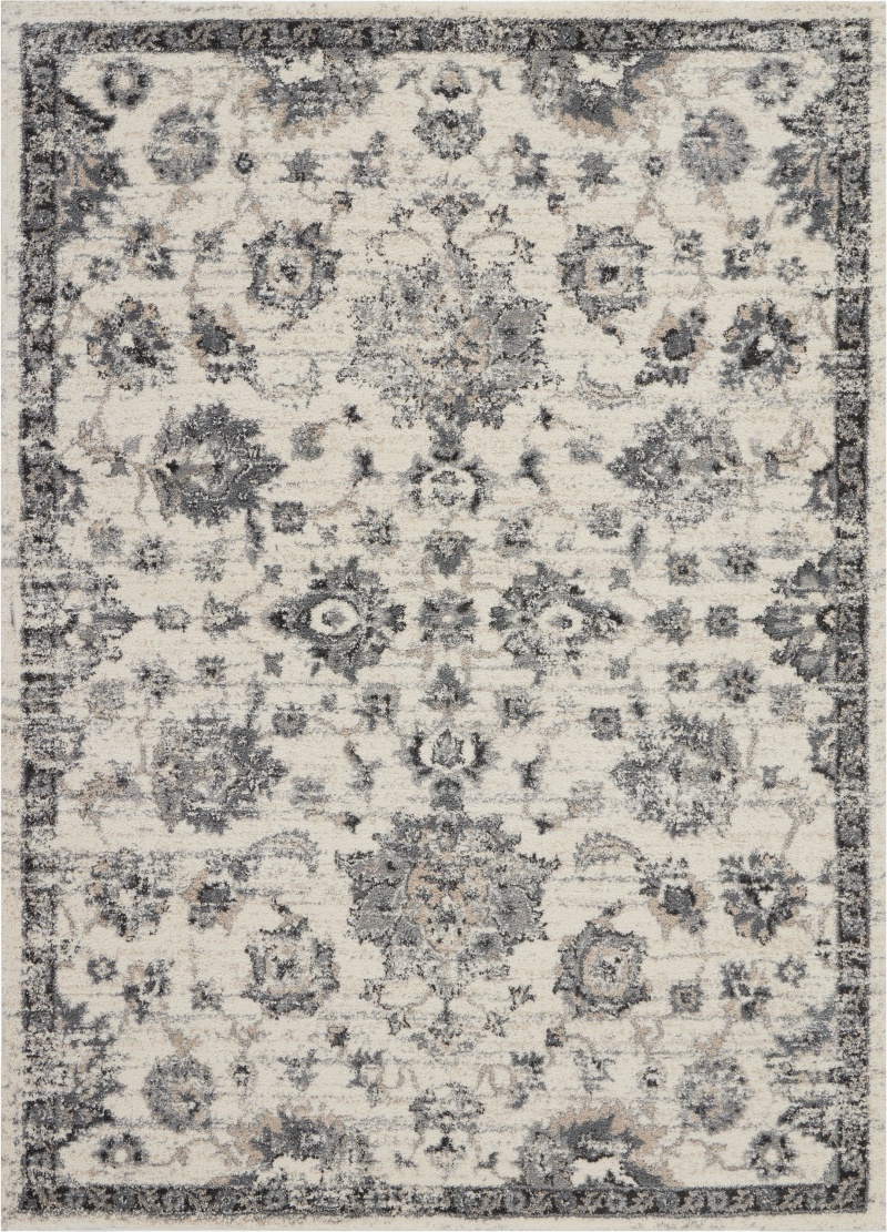 Fusion Cream / Grey Vintage Area Rug