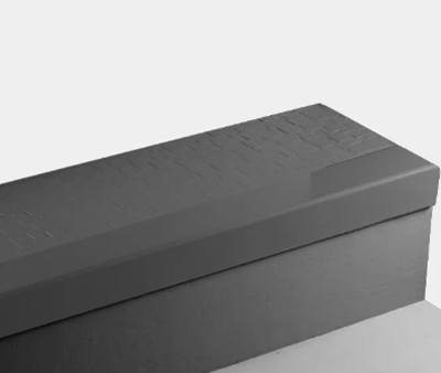 Burnt Umber Cubis Rubber Stair Tread Trim
