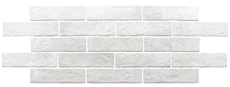 Jerica Brick Blanco Porcelain Tile - Matte - 3" X 11"