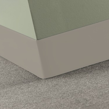 Johnsonite Cement Vinyl Traditional Wall Base – 6" x 48" x .080", Toeless