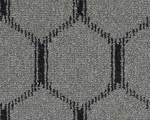 Iconic Ogee Outerspace Nylon Carpet - Loop