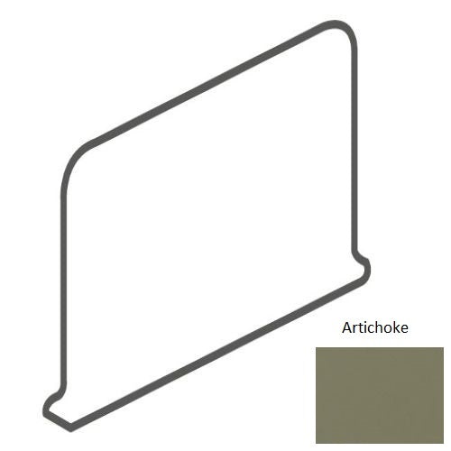 Bright & Matte Artichoke Ceramic Wall Trim
