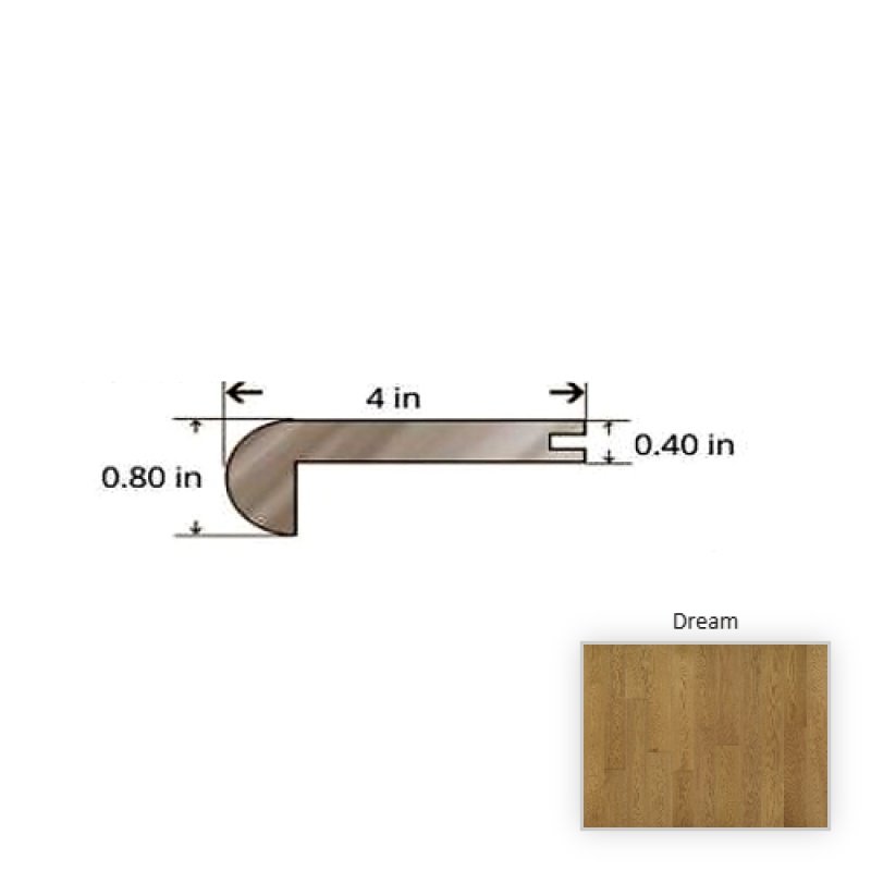Serenity Oak Dream Stair Nose Trim