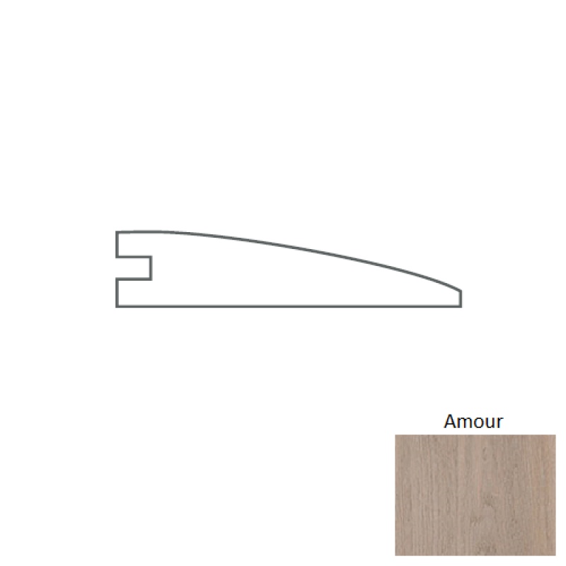 Tresor Amour Hardwood Moulding / Trim - 2" X 96" Reducer