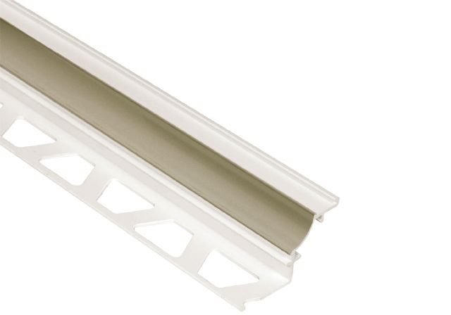 Dilex Phk Pvc Cove Shaped Plastic Pvc Tile Edging Trim - Grey