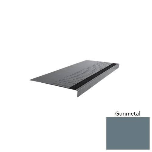 Flextones Gunmetal Type 776 Rubber Stair Tread