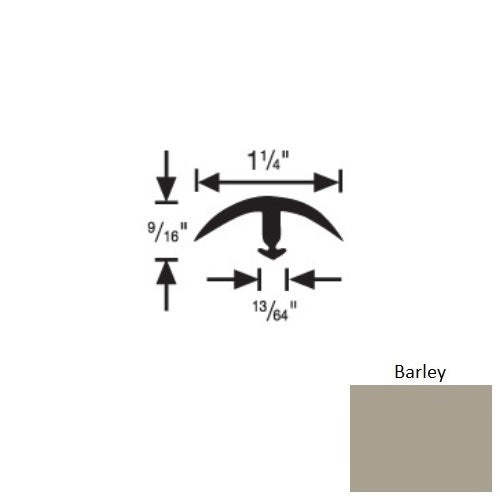Flextones Barley Vinyl 161 Snap Down Edging