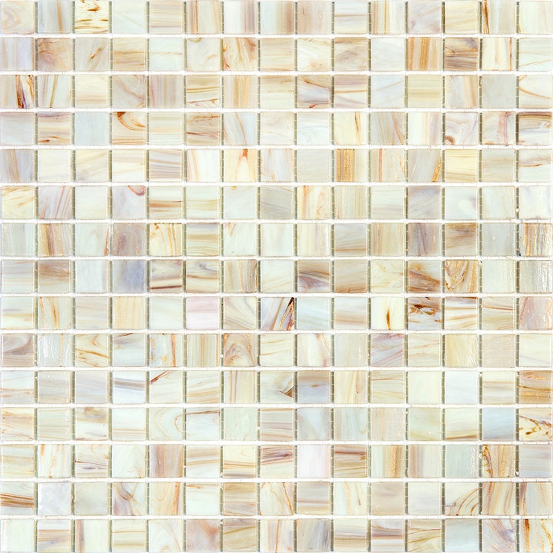 Alma Line Stella Stn388 Glass Mosaic - 0.8" x 0.8" - Glossy