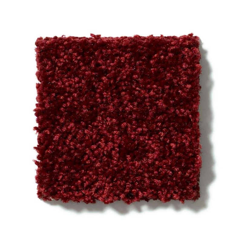 All Star Weekend Iii 12' Red Wine Polyester Carpet - Textured