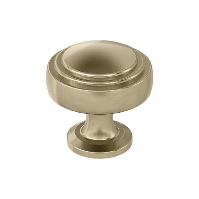 Winsome Zinc Cabinet Knob - Golden Champagne - 1 1/4" (32 Mm) Length