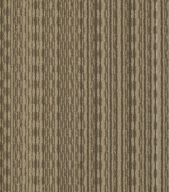 Corrugated Scrunch Nylon Carpet Tile - Loop - 18" x 36"