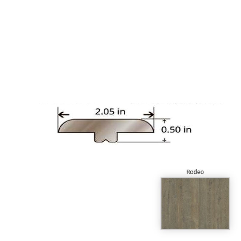 Avenue Oak Rodeo Hardwood Moulding / Trim - 84.25" T Molding - Truemark Glaze Tek