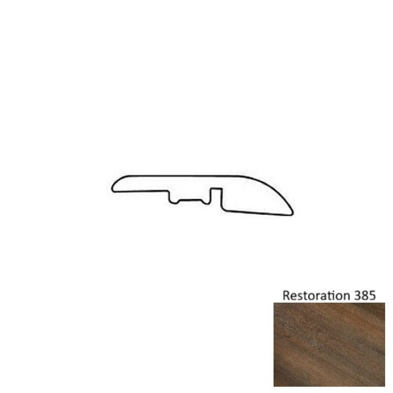 Restoration 385 Luxury Vinyl Moulding / Trim - 1.75" X 94.48" Reducer - Urethane