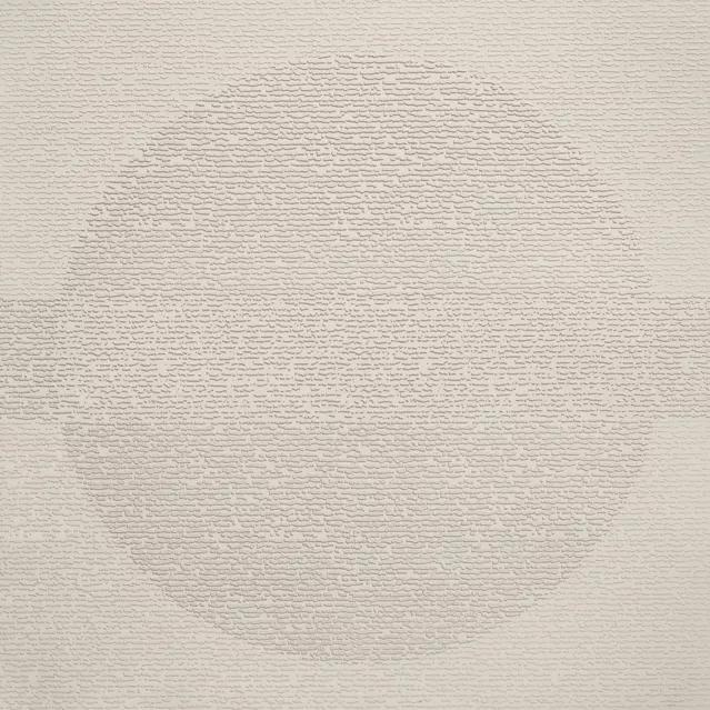 Johnsonite Antique White Round A Bout Circulinity Rubber Tile - Textured - 24" X 24"