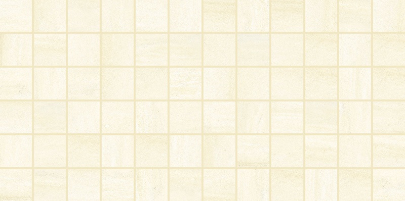 Linden Point Beige Ceramic Mosaic - 2" X 2" - Matte