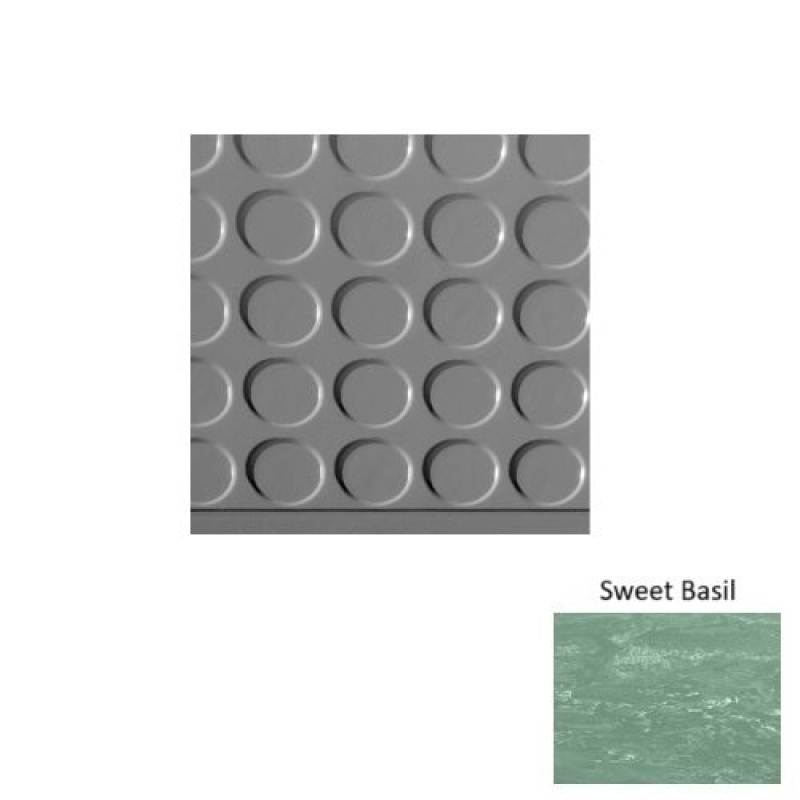 Marbleized Sweet Basil Textured Rubber Stair Tread