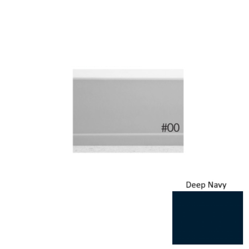 Pinnacle Plus #00 Simplicity Deep Navy Rubber Coil Wall Base - 4" X 60 Ft