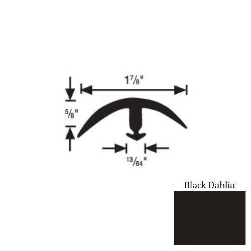 Flextones Black Dahlia Vinyl 164 Snap Down Super Edge