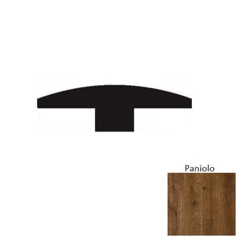 Taverne Paniolo Hardwood Moulding / Trim - 2" X 90" T Molding - Wire Brushed