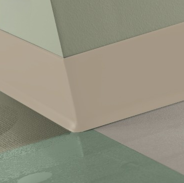 Clay Rubber Traditional Duracove Thermoplastic Wall Base