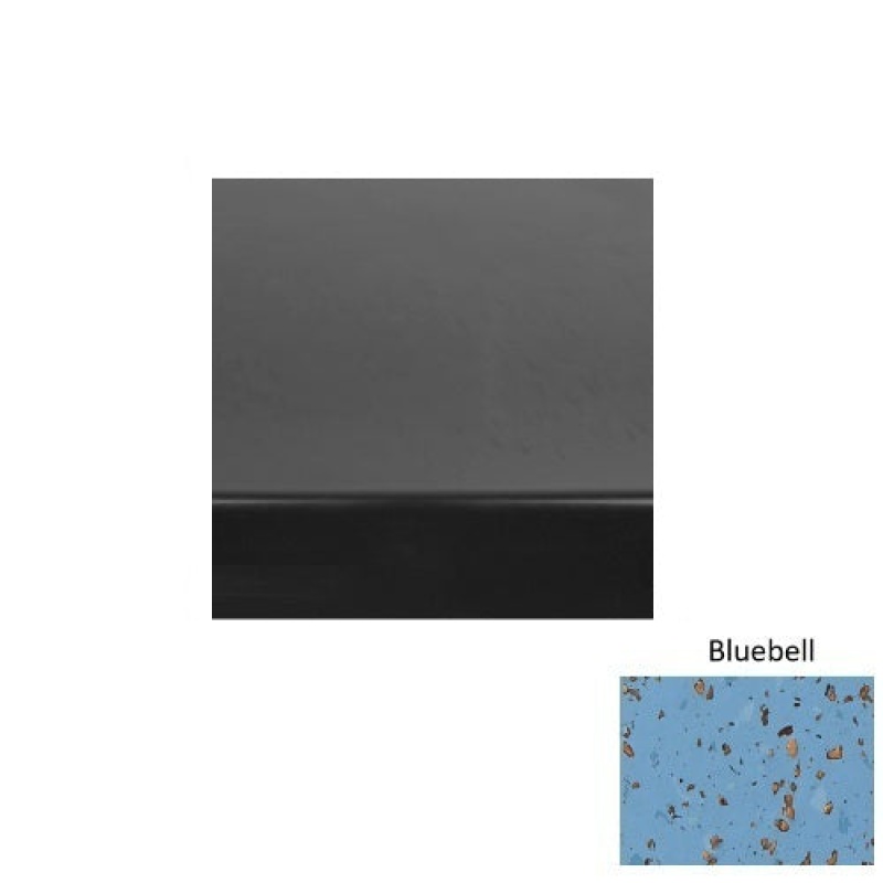 Roppe Bluebell Heavy Duty Rubber Stair Tread with Kevlar