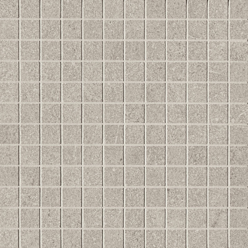 Nextone Grey Porcelain Mosaic - 1" x 1" Natural