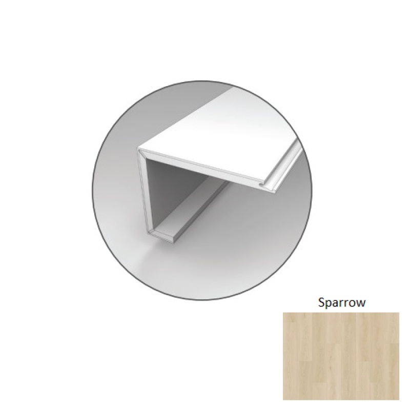 Emerald Waters Sparrow 44" Vinyl Stair Cap – Matte