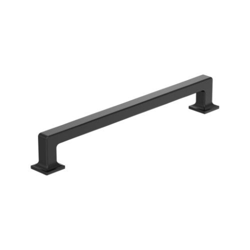 Lintel Zinc Appliance Pull - Matte Black
