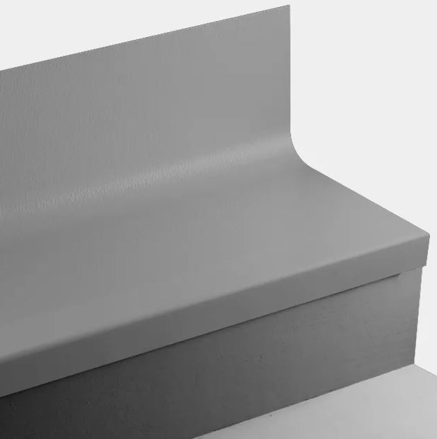 Johnsonite Bedrock Hammered Rubber Stair Tread